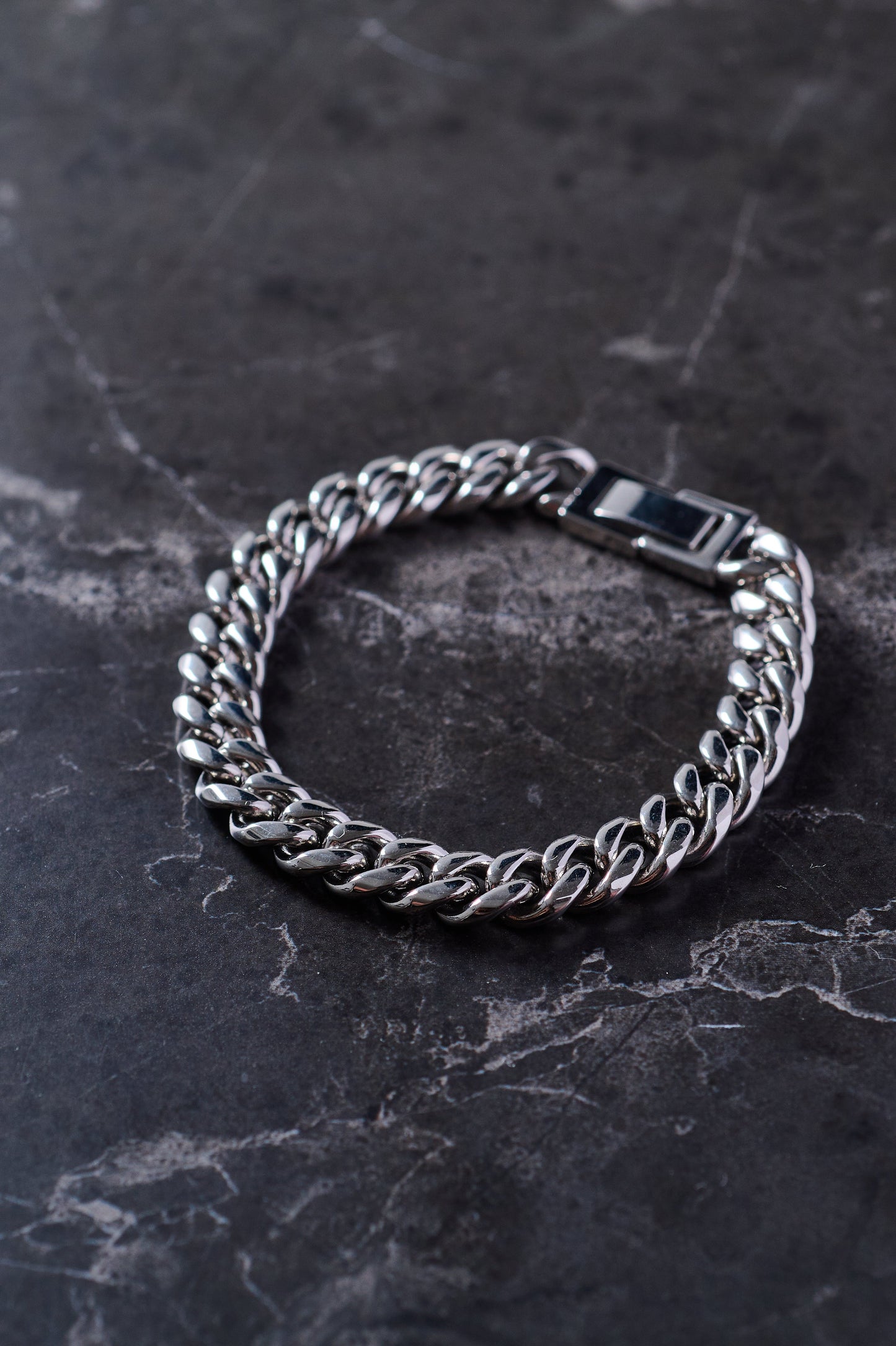 CUBAN BRACELET 10MM - SILVER - Guti Romero