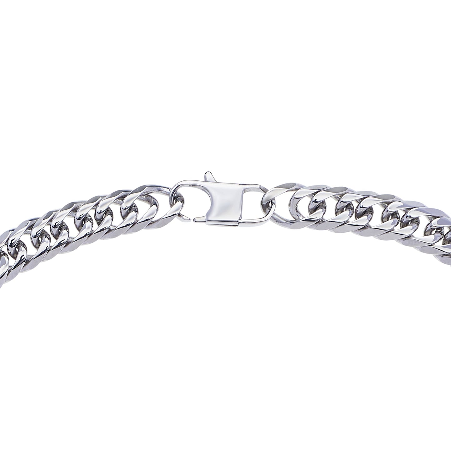 CUBAN CHAIN 10MM - SILVER - Guti Romero