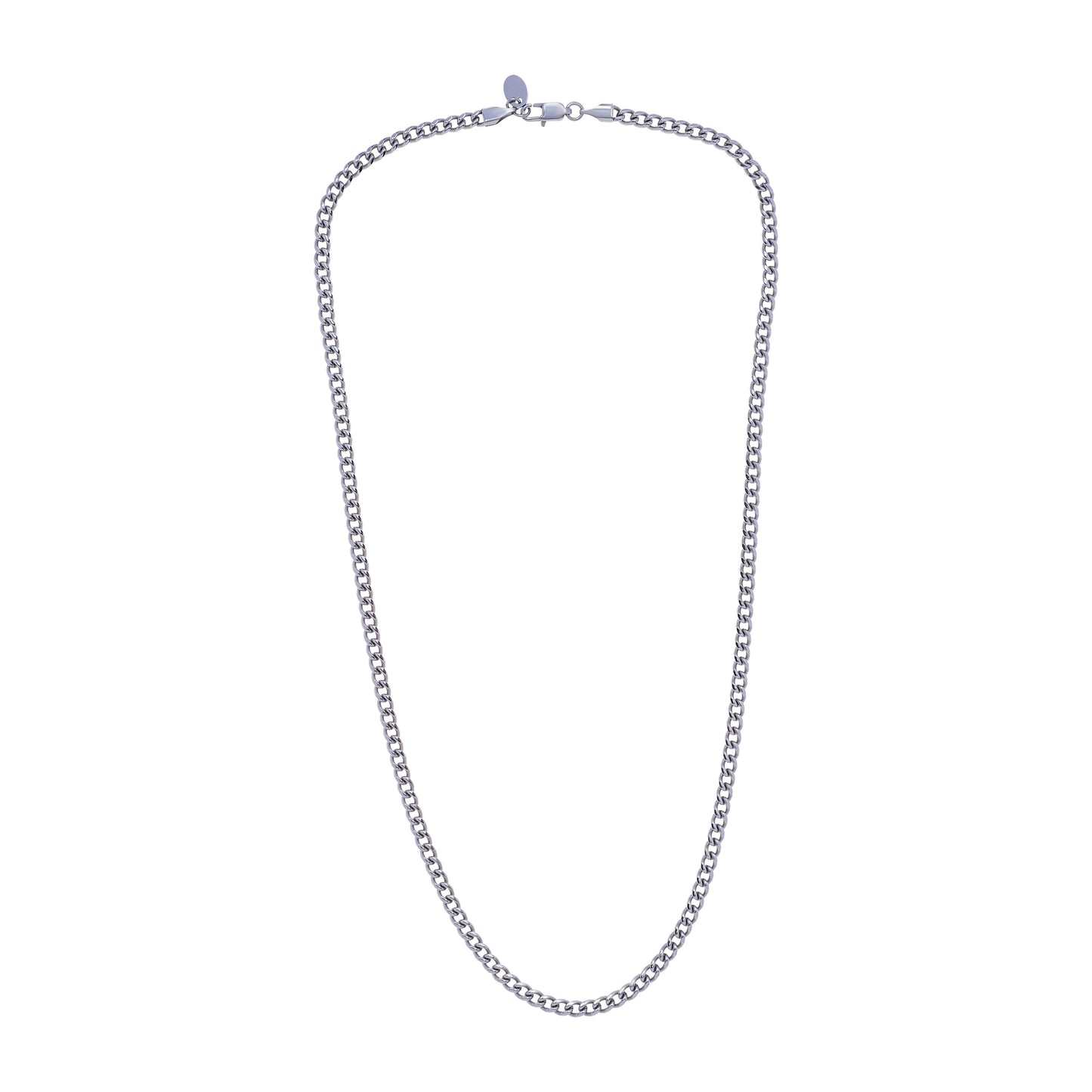 CUBAN CHAIN 4MM - SILVER - Guti Romero