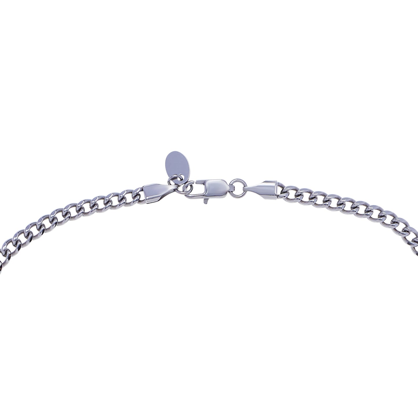 CUBAN CHAIN 4MM - SILVER - Guti Romero