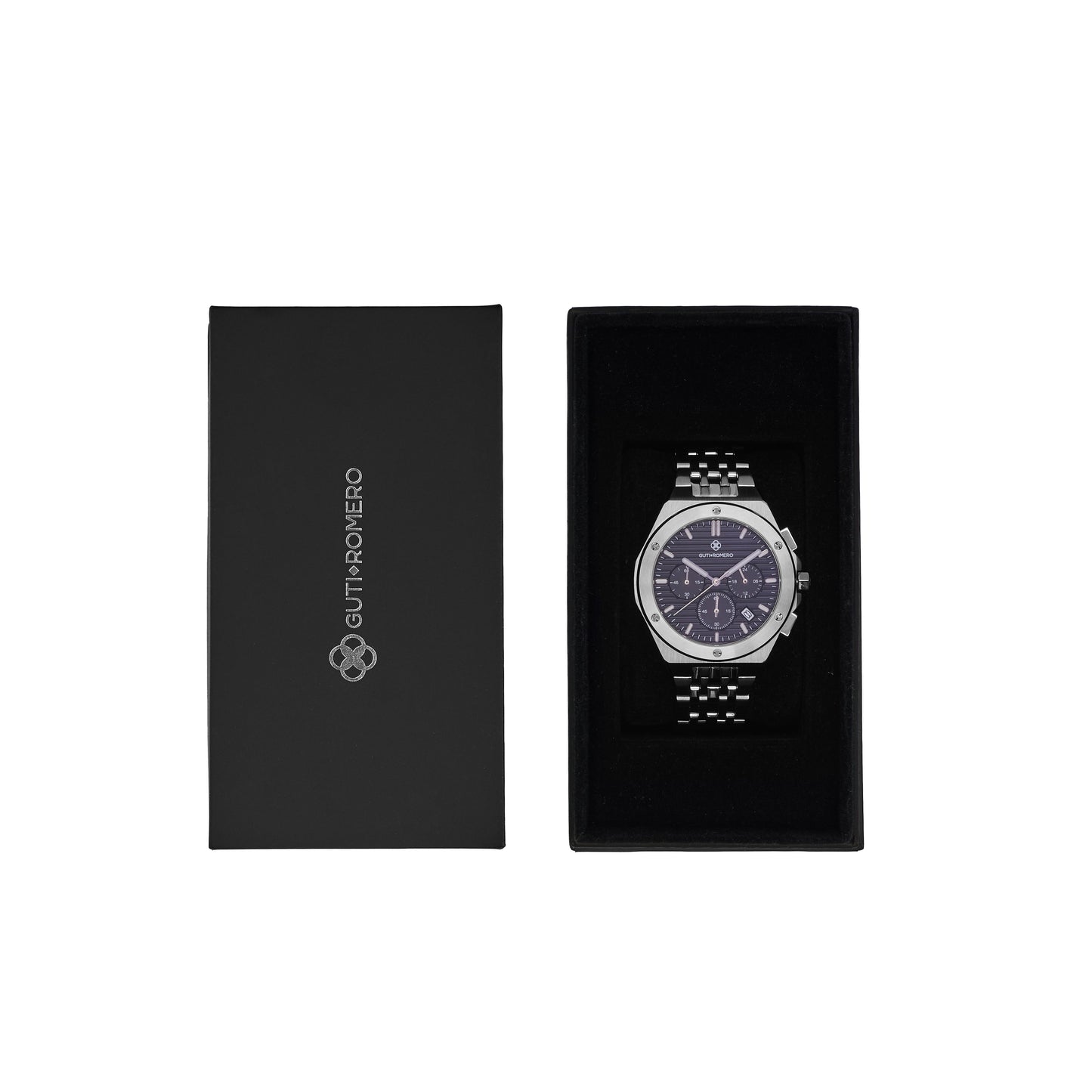 SILVER JETLINER - BLACK DIAL - Guti Romero
