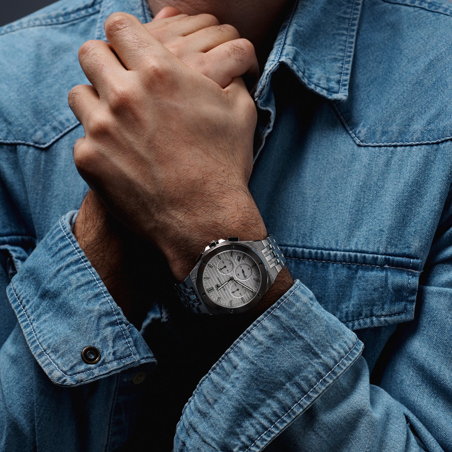 SILVER JETLINER - WHITE DIAL - Guti Romero