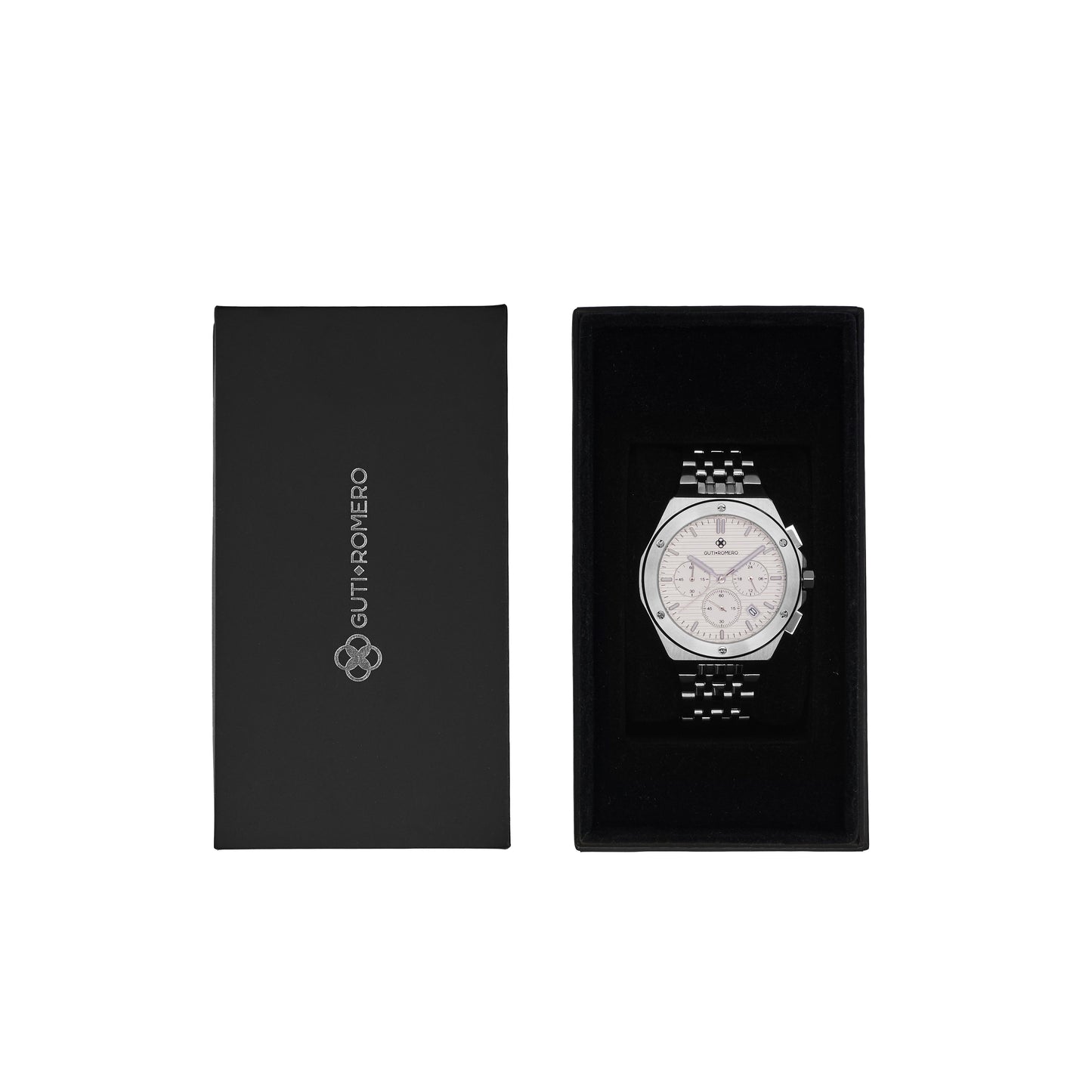 SILVER JETLINER - WHITE DIAL - Guti Romero