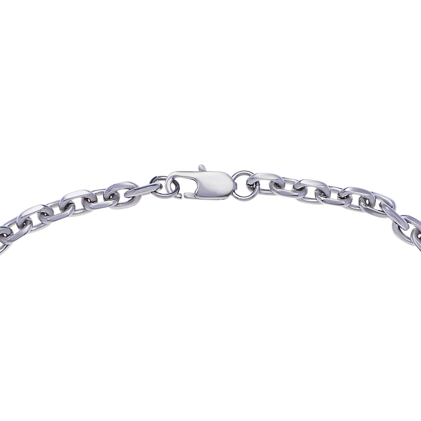 SMILE CABLE CHAIN - 6MM SILVER - Guti Romero