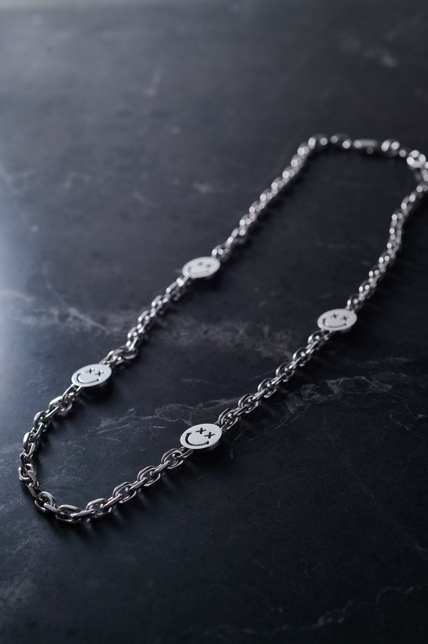 SMILE CABLE CHAIN - 6MM SILVER - Guti Romero