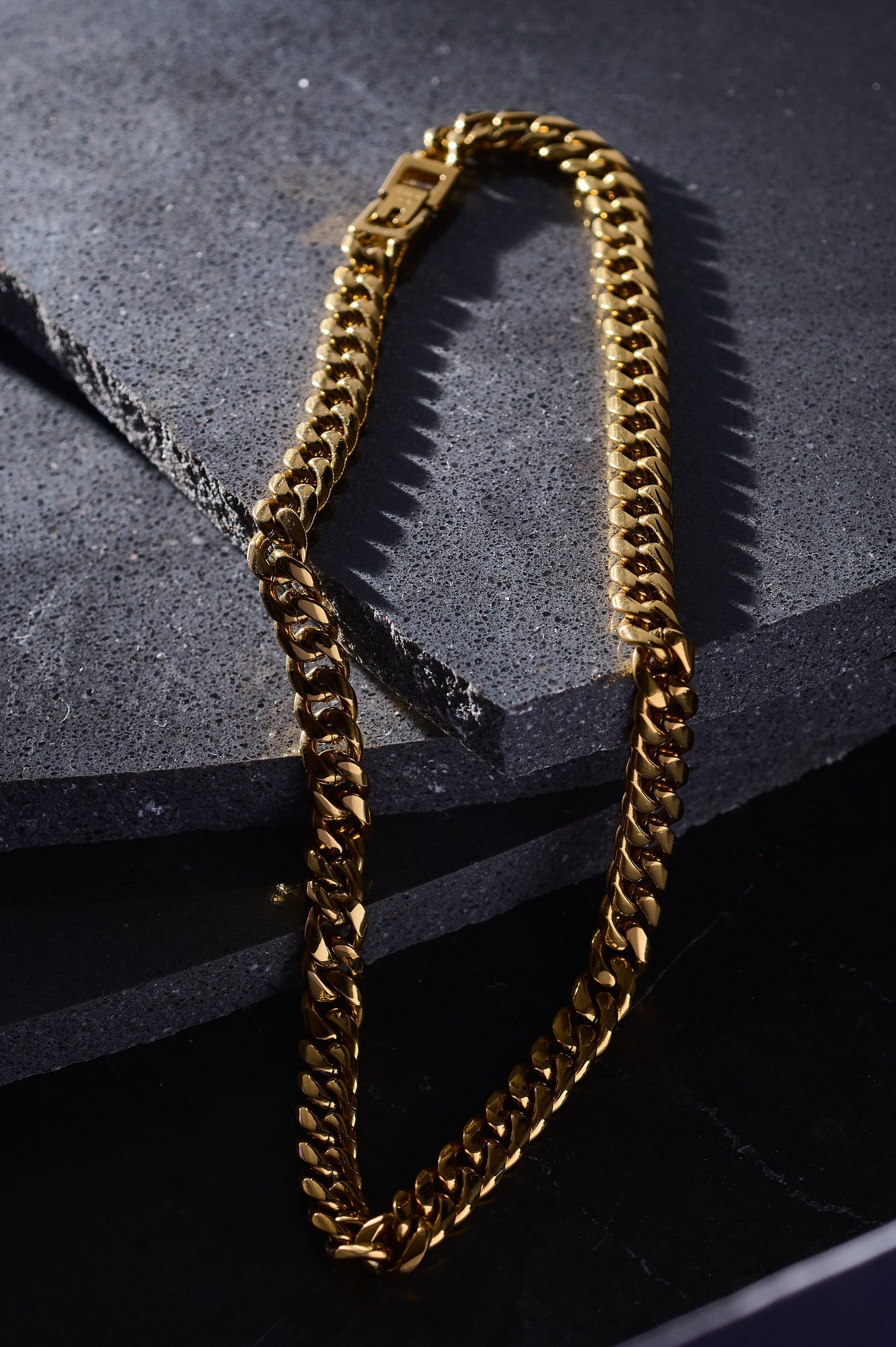 CUBAN CHAIN 8MM - GOLD - Guti Romero