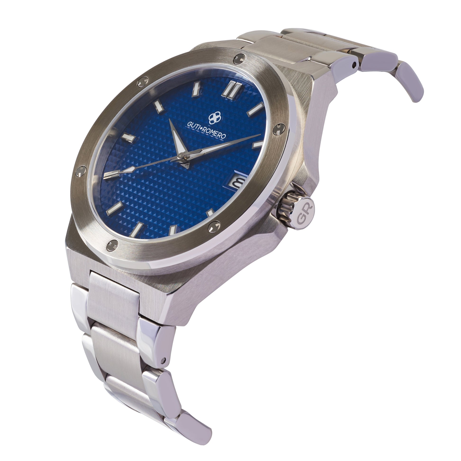 SILVER MATRIX - BLUE DIAL - Guti Romero